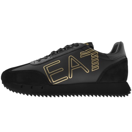 Product Image for EA7 Emporio Armani Logo Trainers Black