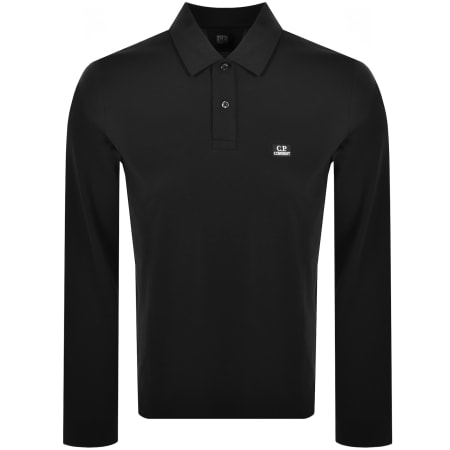 Product Image for CP Company Stretch Piquet Polo T Shirt Black