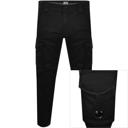 Product Image for CP Company Cargo Lens Trousers Black