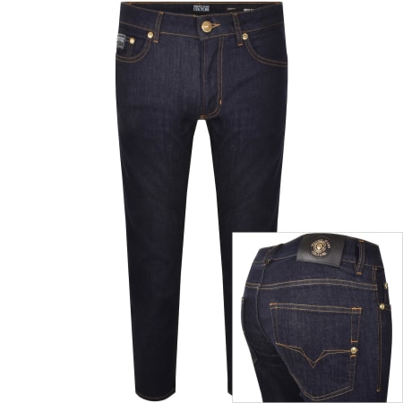 Product Image for Versace Jeans Couture Dundee Skinny Jeans Navy