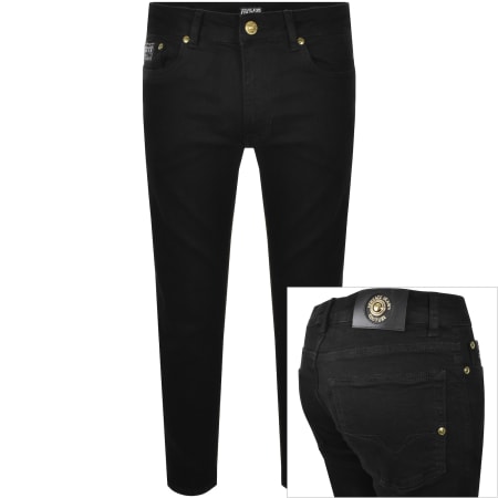 Product Image for Versace Jeans Couture Dundee Skinny Jeans Black