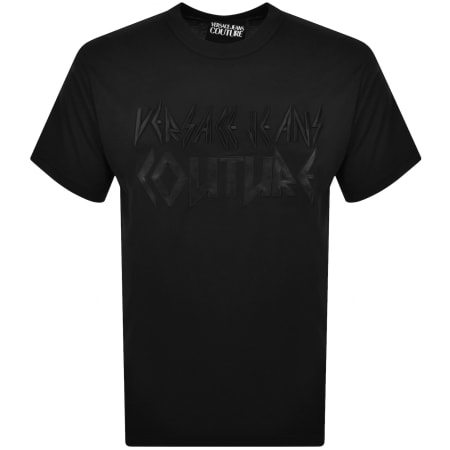 Product Image for Versace Jeans Couture Metal Patch T Shirt Black