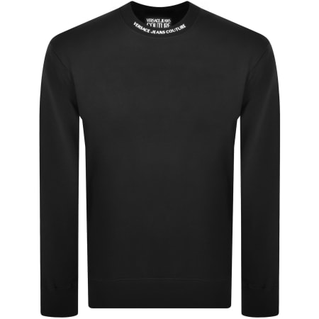 Product Image for Versace Jeans Couture Collar Sweatshirt Black