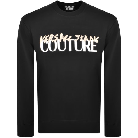 Product Image for Versace Jeans Couture Logo Sweatshirt Black