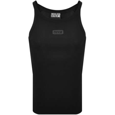 Product Image for Versace Jeans Couture Logo Vest T Shirt Black