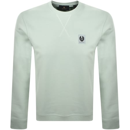 Product Image for Belstaff Crew Neck Sweatshirt Breeze Green