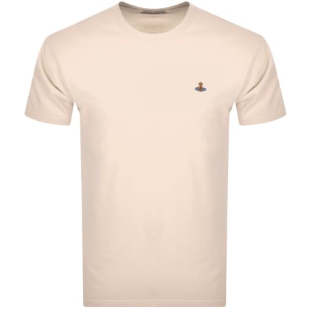 Product Image for Vivienne Westwood Classic Logo T Shirt Beige