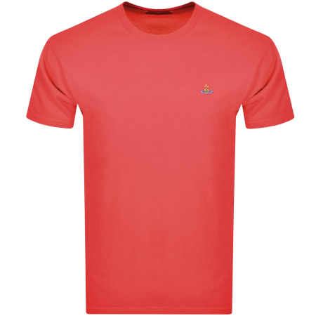 Product Image for Vivienne Westwood Classic Logo T Shirt Red