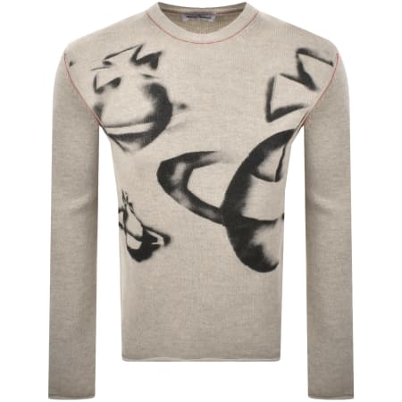 Product Image for Vivienne Westwood Orbit Knit Jumper Beige