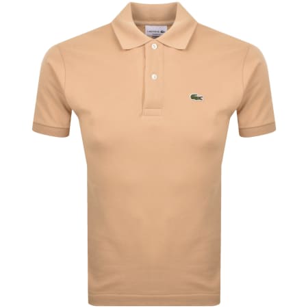 Product Image for Lacoste Core Pique Polo Pinkish Beige