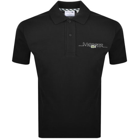 Product Image for Lacoste Logo Polo T Shirt Black