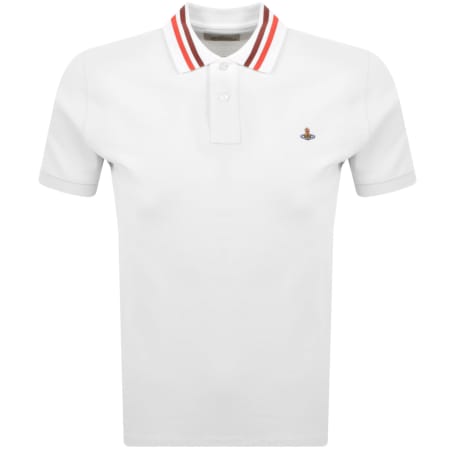 Product Image for Vivienne Westwood Logo Polo T Shirt White