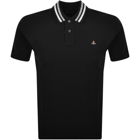 Product Image for Vivienne Westwood Logo Polo T Shirt Black