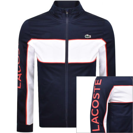 Product Image for Lacoste Sport Full Zip Sweatshirt Navy