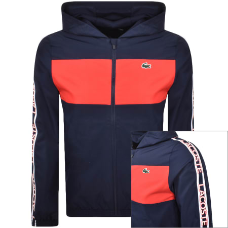 Product Image for Lacoste Colour Block Sport Jacket Navy