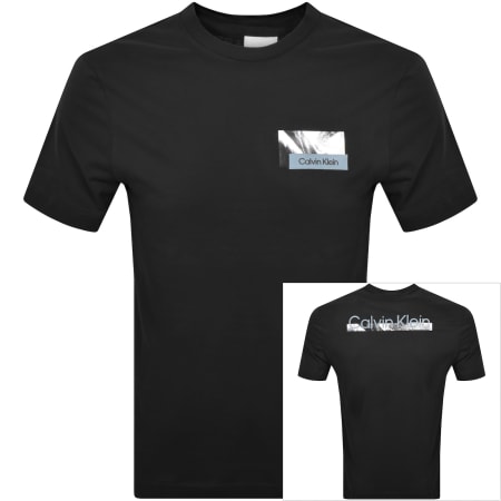 Product Image for Calvin Klein Back Logo Graphic T Shirt Black
