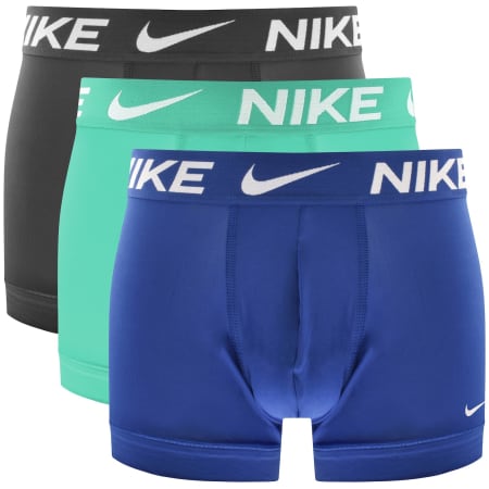 Product Image for Nike Logo 3 Pack Trunks Blue
