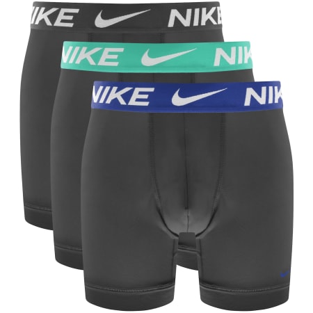Product Image for Nike Logo 3 Pack Boxer Shorts Grey