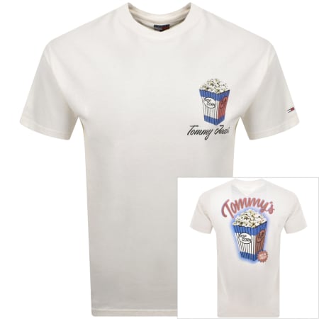 Product Image for Tommy Jeans Novelty T Shirt Off White