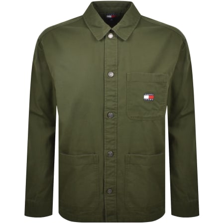 Product Image for Tommy Jeans Essential Overshirt Green