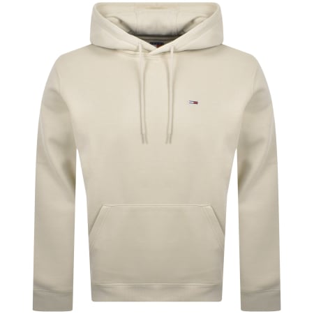 Product Image for Tommy Jeans Flag Logo Hoodie Beige