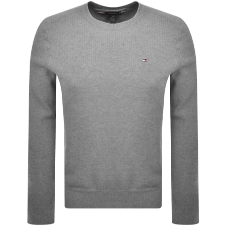 Product Image for Tommy Hilfiger Essential Structure Jumper Grey