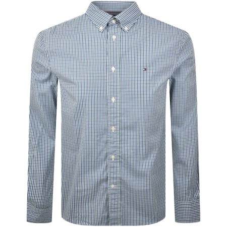 Product Image for Tommy Hilfiger Gingham Long Sleeve Shirt Green