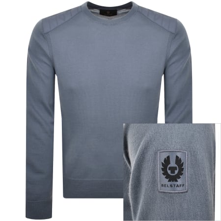 Product Image for Belstaff Kerrigan Wool Jumper Blue