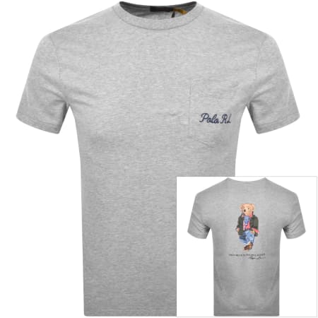 Product Image for Ralph Lauren Jersey T Shirt Grey