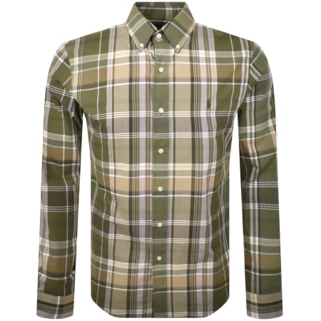 Product Image for Ralph Lauren Check Long Sleeve Shirt Green