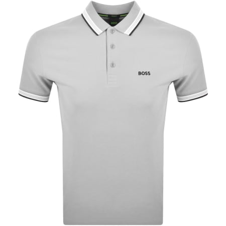 Product Image for BOSS Paddy Polo T Shirt Light Grey
