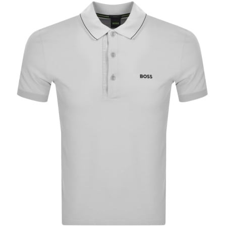 Product Image for BOSS Paul 4 Polo T Shirt Light Grey