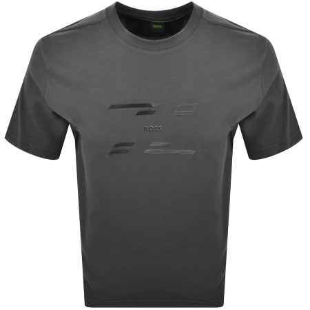 Product Image for BOSS Tee Tape T Shirt Grey