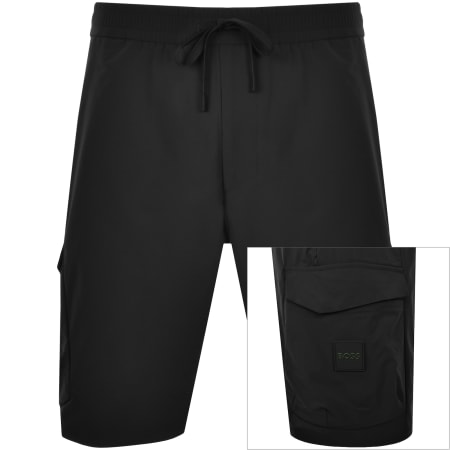 Product Image for BOSS Urbanex Tapered Fit Cargo Shorts Black