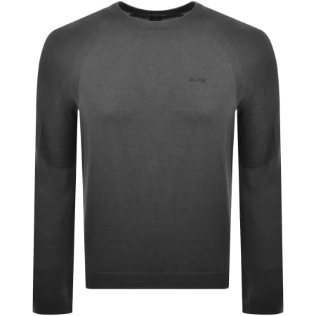 Product Image for BOSS K Perfom Max Knit Jumper Grey