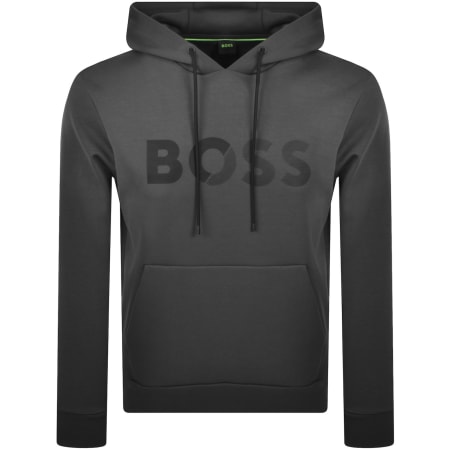 Product Image for BOSS Soody Tape Hoodie Dark Grey