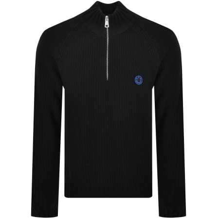 Product Image for HUGO Blue Selioh Knit Jumper Black