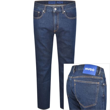 Product Image for HUGO Blue Ash Slim Jeans Medium Blue