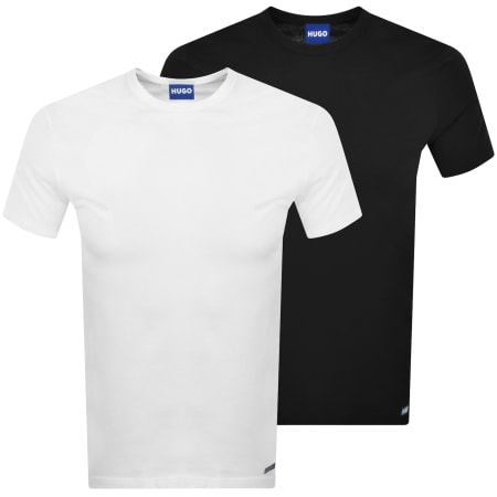 Product Image for HUGO Blue Naolo 2 Pack T Shirts