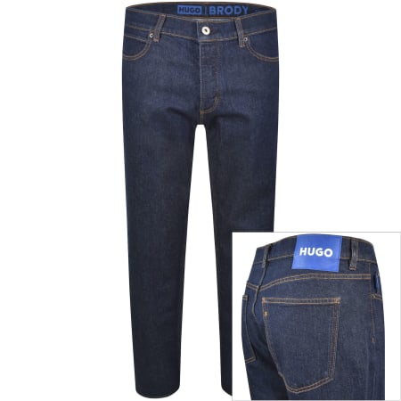 Product Image for HUGO Blue Brody Jeans Dark Wash Blue