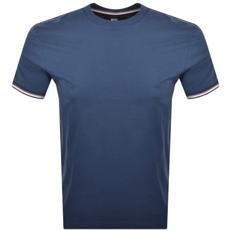 Product Image for BOSS Thompson 04 Jersey T Shirt Blue