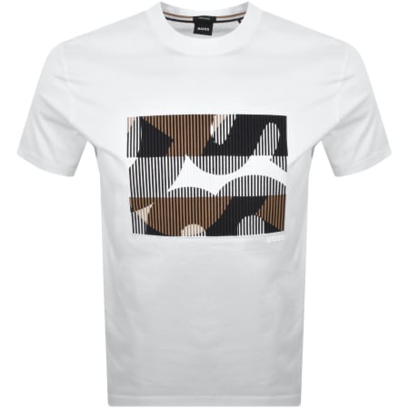 Product Image for BOSS C Thompson 209 Jersey T Shirt White