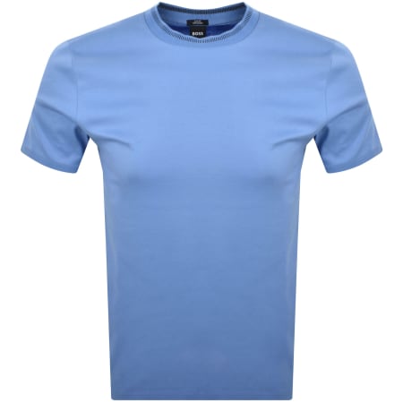 Product Image for BOSS H Tessler 199 Jersey T Shirt Blue