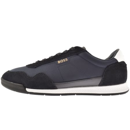Product Image for BOSS Titanium Trainers Navy