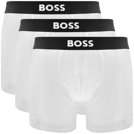 Product Image for BOSS ONE 3 Pack Boxer Briefs White
