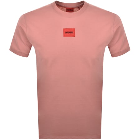 Product Image for HUGO Diragolino212 T Shirt Pink
