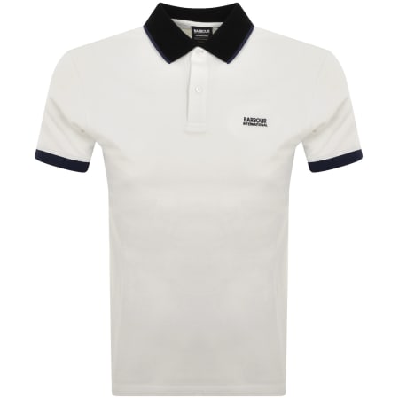Product Image for Barbour International Howell Polo T Shirt Off Whit