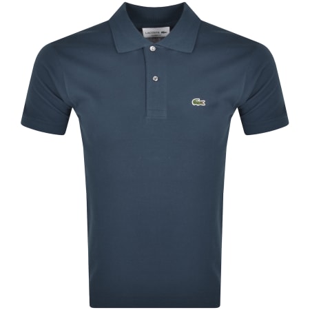 Product Image for Lacoste Short Sleeved Polo T Shirt Blue