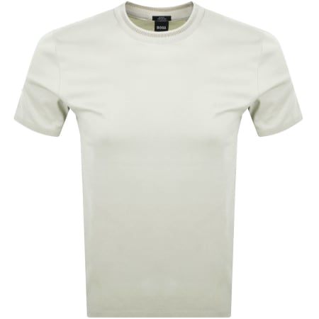 Product Image for BOSS H Tessler 199 Jersey T Shirt Off White