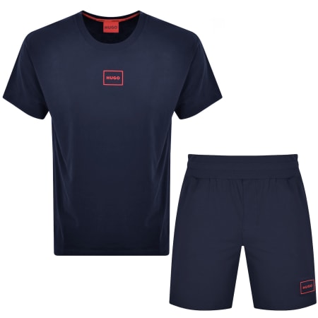 Product Image for HUGO Laze Short Set Navy